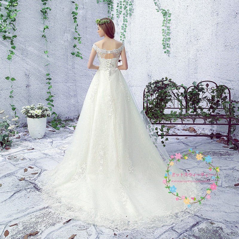 ウエディングドレス マタニティドレス エンパイア ホワイト 結婚式 花嫁 ロングドレス サイズ 調節