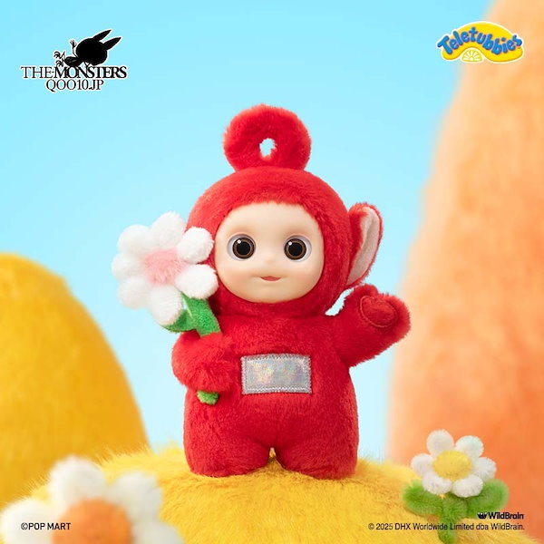 【韓国限定発売品】テレタビーズぬいぐるみキーホルダー Qoo10] POP MART テレタビーズ SAY HELLO! 【9