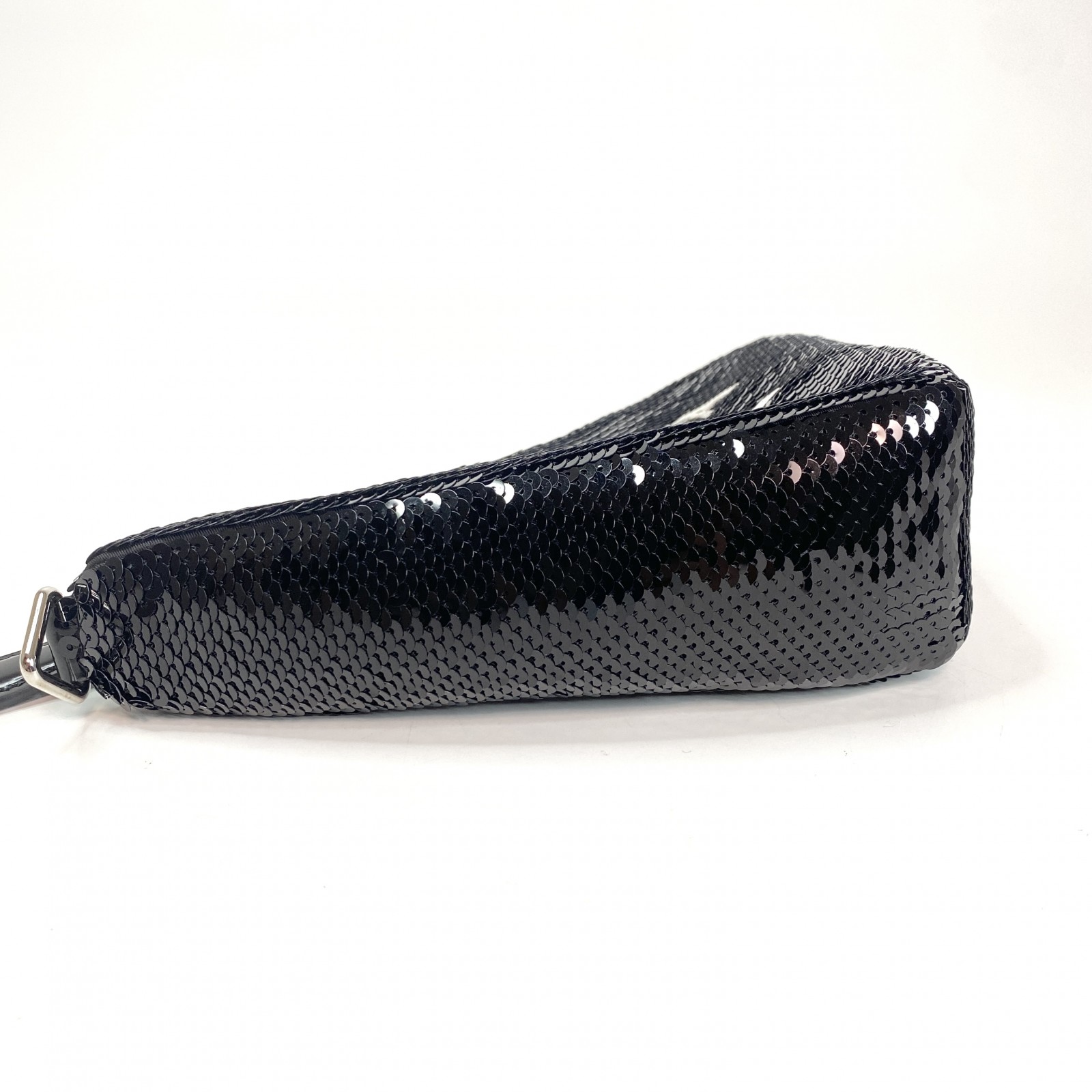 新品 プラダ PRADA レディース スパンコール トライアングル ショルダーバッグ 1BM190 斜めがけ クロスボディ
