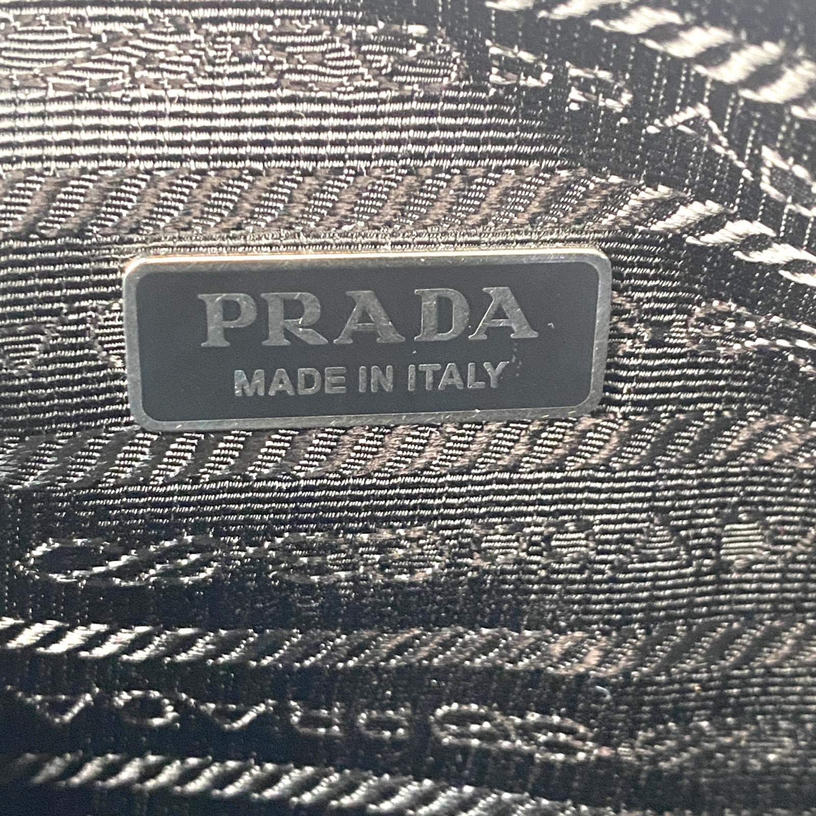 新品 プラダ PRADA レディース スパンコール トライアングル ショルダーバッグ 1BM190 斜めがけ クロスボディ