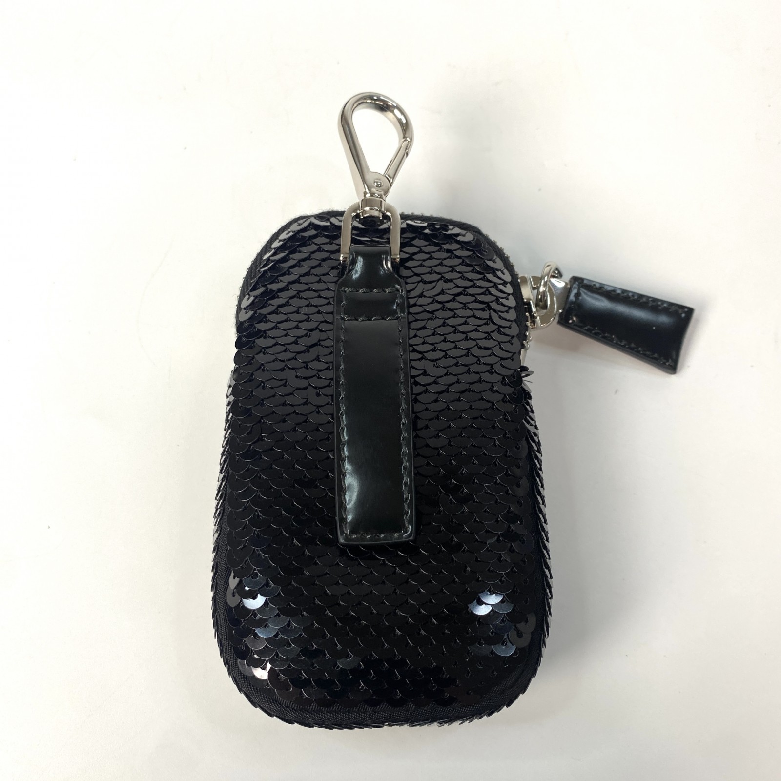 新品 プラダ PRADA レディース スパンコール トライアングル ショルダーバッグ 1BM190 斜めがけ クロスボディ