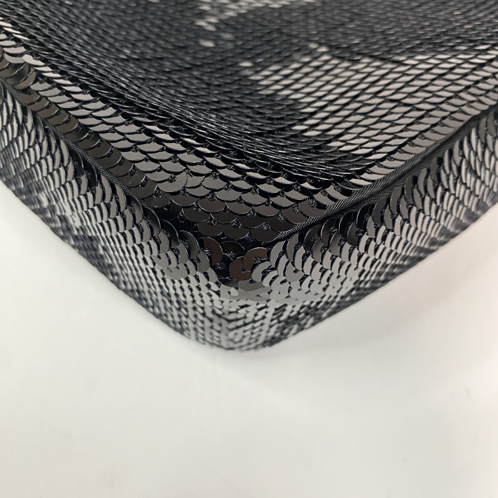 新品 プラダ PRADA レディース スパンコール トライアングル ショルダーバッグ 1BM190 斜めがけ クロスボディ