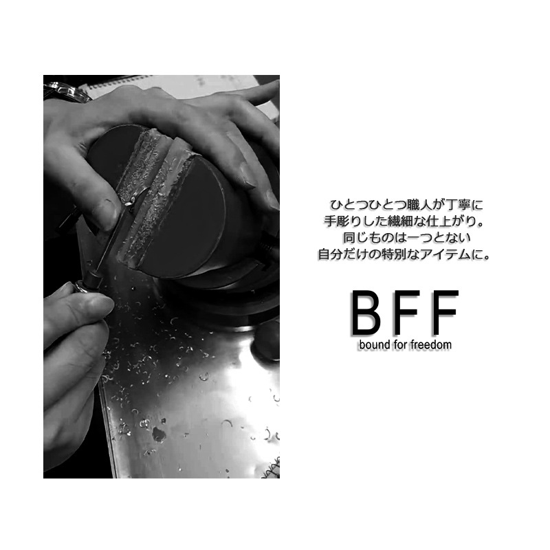 BFF 印台リング ヤシの木 [bffr015-g-l]