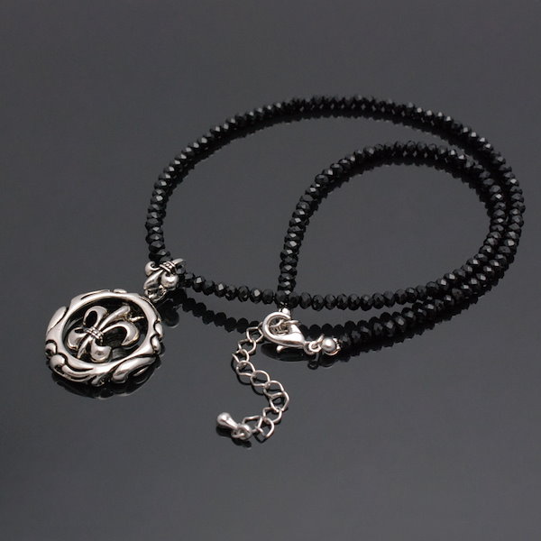 Qoo10] N90 ネックレス男男性の骸骨の十字架ク