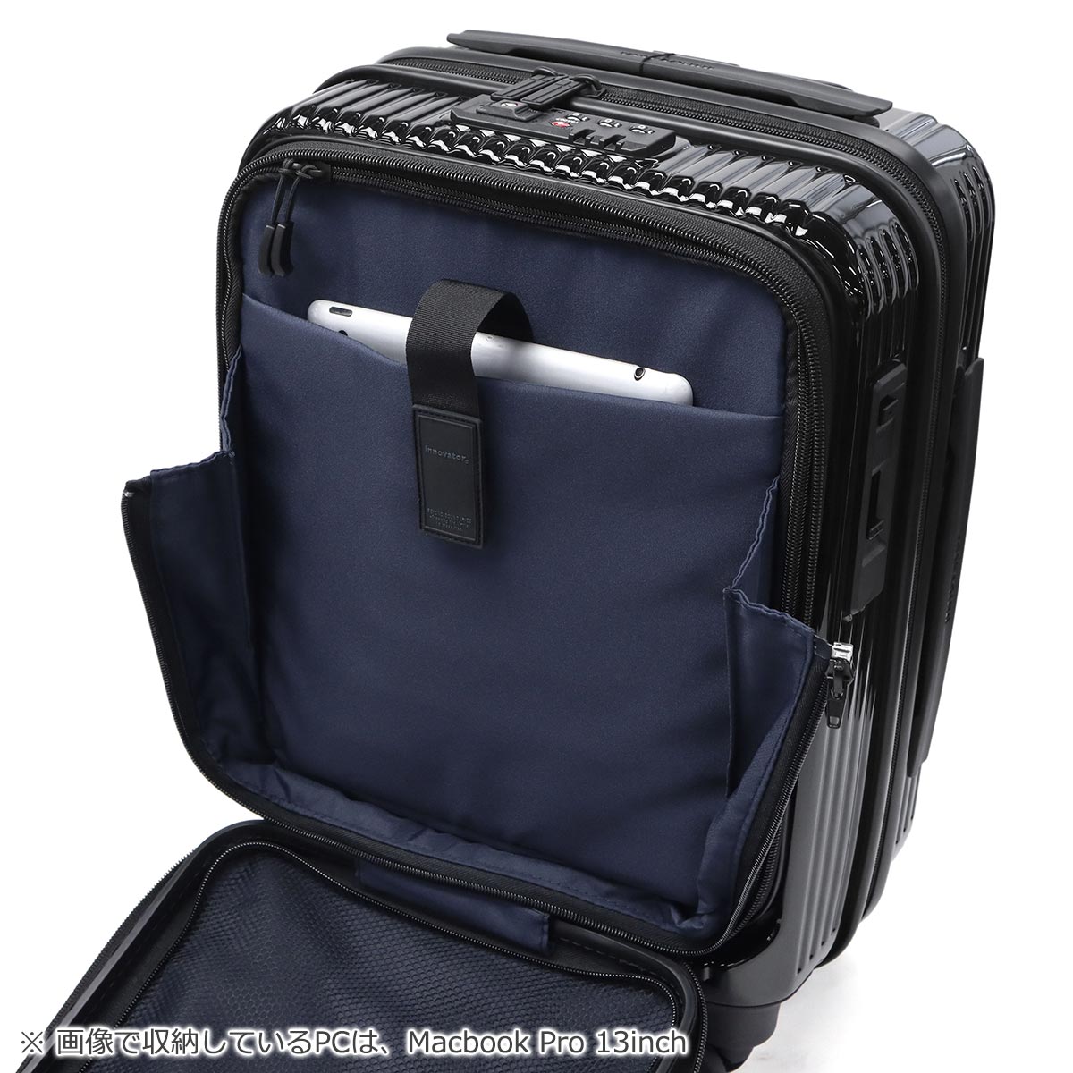 正規品2年保証 スーツケース 機内持ち込み フロントオープン 軽量 Sサイズ 小さめ 静音 TSAロック Extreme Journey 21L Coin-Locker INV30-MIRR