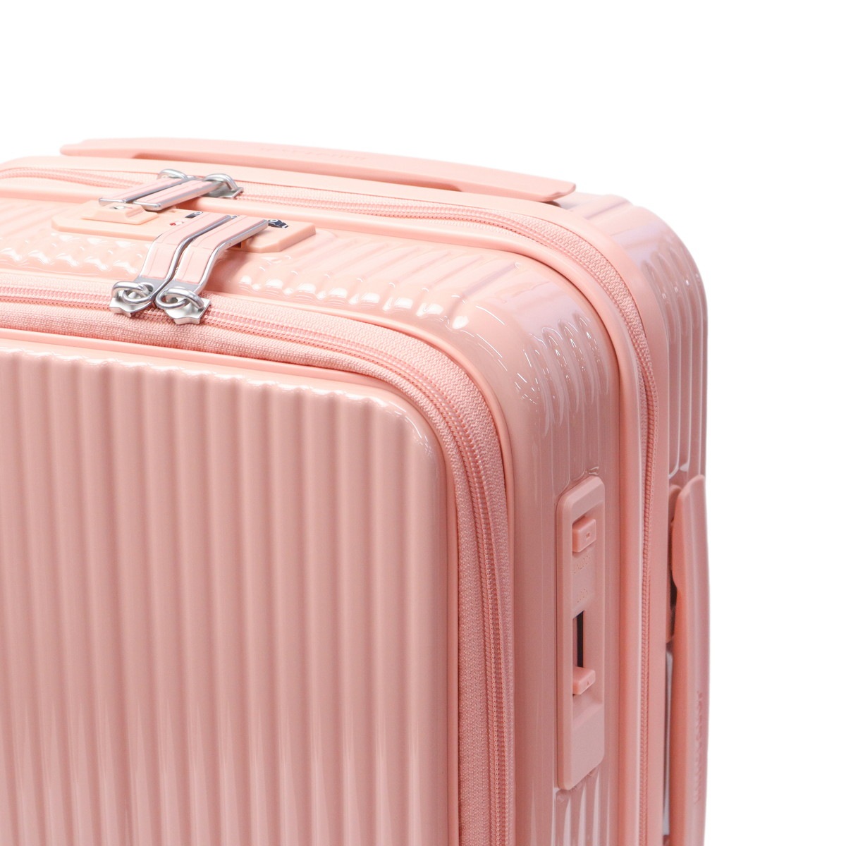 正規品2年保証 スーツケース 機内持ち込み フロントオープン 軽量 Sサイズ 小さめ 静音 TSAロック Extreme Journey 21L Coin-Locker INV30-MIRR