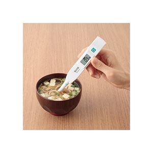 高精度デジタル塩分計 ホワイト SO-304WH 1個 高精度デジタル塩分計 ホワイト SO-304WH 1個