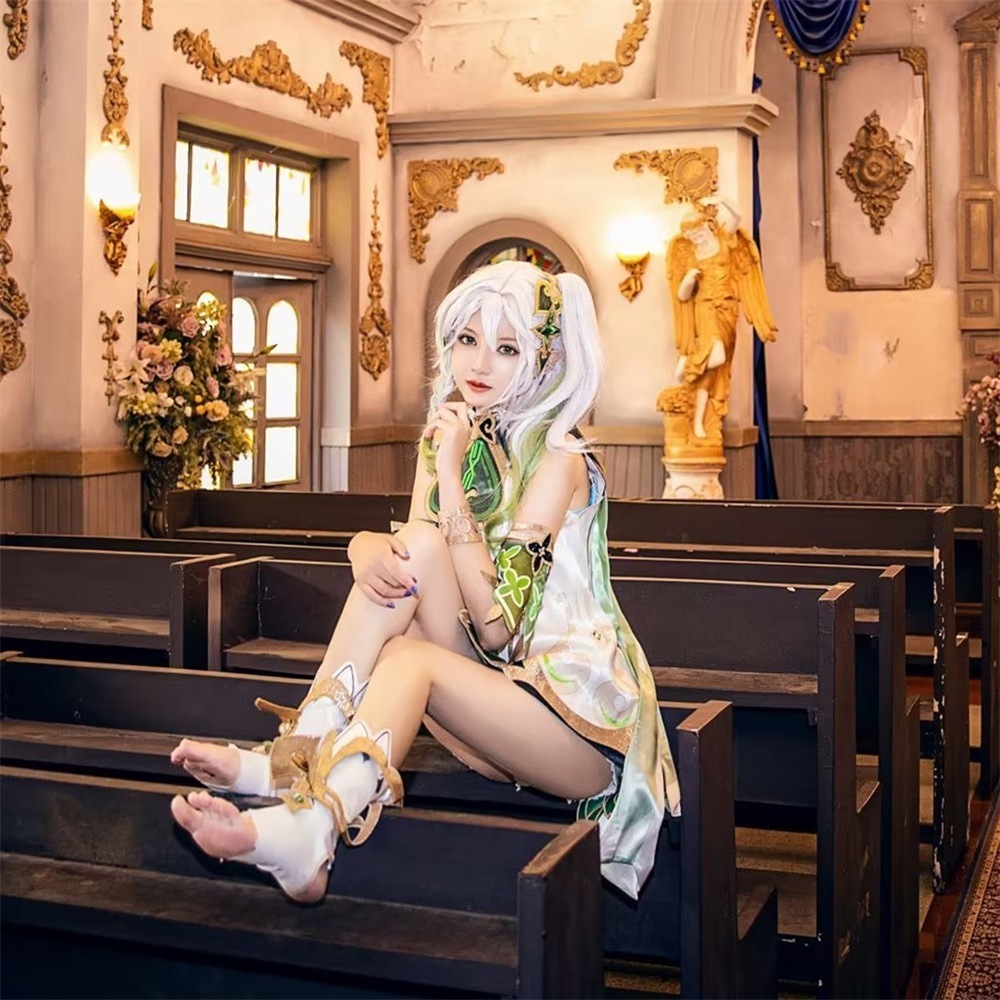 仮装 変装 コスチューム コスプレ衣装 Nahida ナヒーダ Genshin げんしん 原神 スーツ ハロウィン 2023年新作入荷コスプレ