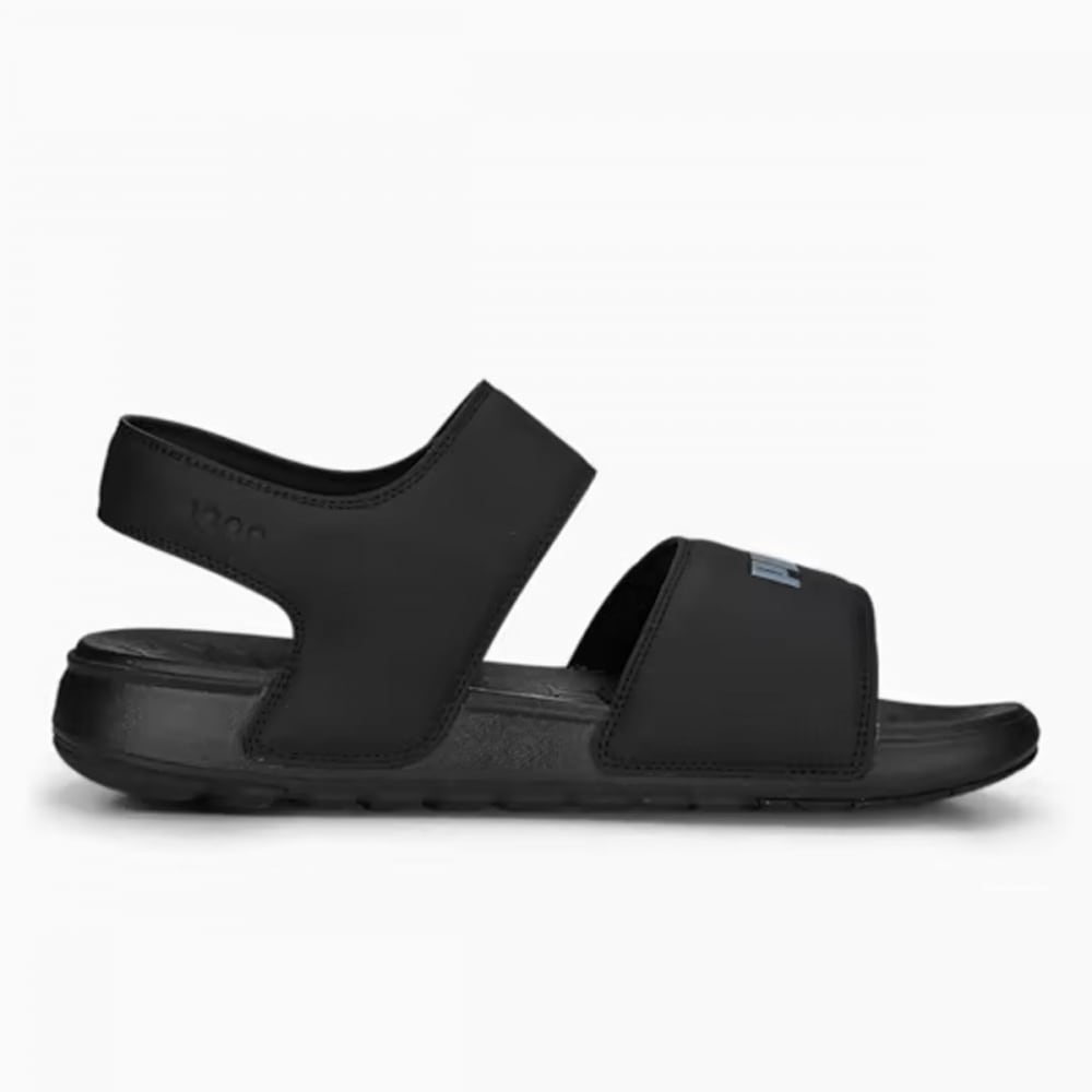 PUMA ソフトライドサンダル ピュア 38908301-PUMAブラック-グレータイル PUMA ソフトライドサンダル ピュア 38908301-PUMAブラック-グレータイル