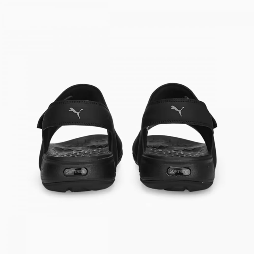 PUMA ソフトライドサンダル ピュア 38908301-PUMAブラック-グレータイル PUMA ソフトライドサンダル ピュア 38908301-PUMAブラック-グレータイル