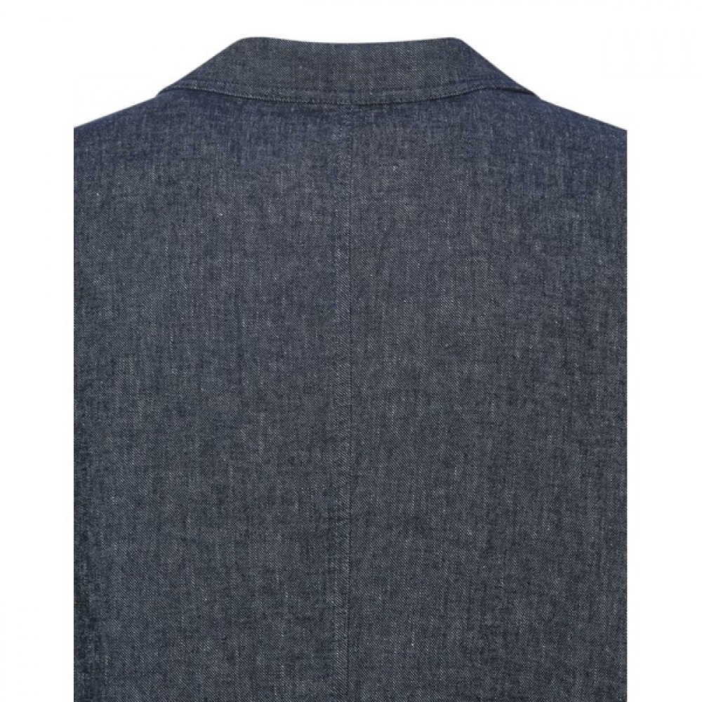 [ヘッジス] 25SS インディゴセットアップジャケット HZJA5B303N1