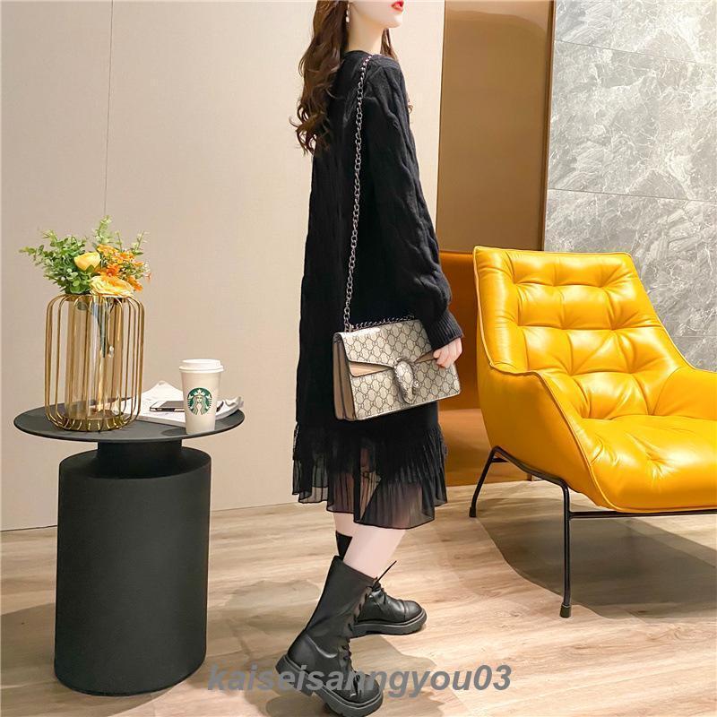 安い商品 今日だけ レディース 秋冬長袖 ニット無地ワンピース ミディアムスカート セーター ケーブル編み ニットレースパッチワーク 長袖 ニット ゆったり ギフトポイント 安い商品 今日だけ レディース 秋冬長袖 ニット無地ワンピース ミディアムスカート セーター ケーブル編み ニットレースパッチワーク 長袖 ニット ゆったり ギフトポイント