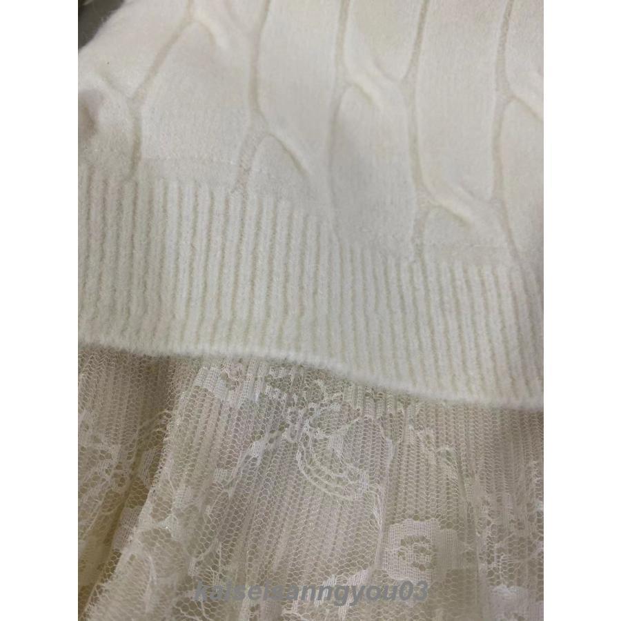 安い商品 今日だけ レディース 秋冬長袖 ニット無地ワンピース ミディアムスカート セーター ケーブル編み ニットレースパッチワーク 長袖 ニット ゆったり ギフトポイント 安い商品 今日だけ レディース 秋冬長袖 ニット無地ワンピース ミディアムスカート セーター ケーブル編み ニットレースパッチワーク 長袖 ニット ゆったり ギフトポイント