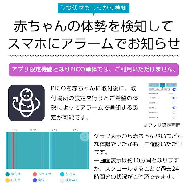 SNUZA PICO スヌーザピコ 体動センサー - その他