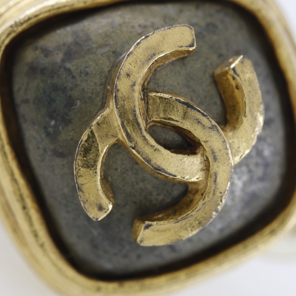 ココマーク ヴィンテージ イヤリング 金メッキ 97A 約20.2g レディース 中古品