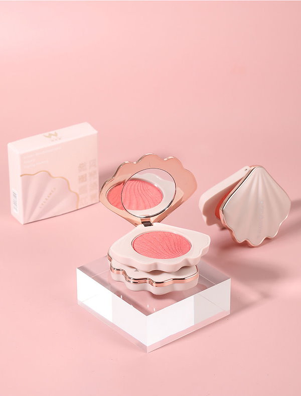 Qoo10] LYLEAWEA チーク パウダーチーク 貝殻 コスメ パ