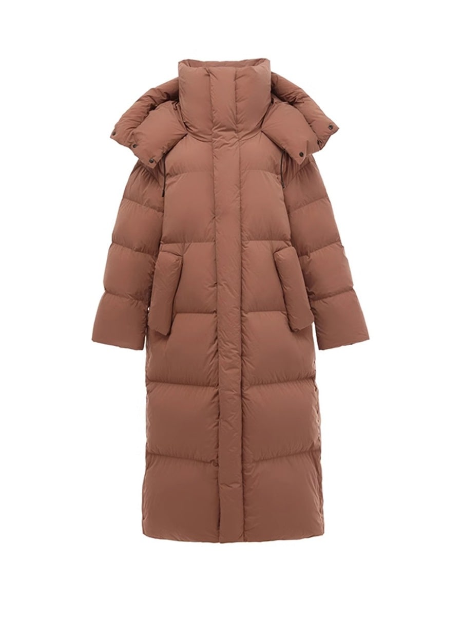 アウターダウンジャケットコート前開き 大きいサイズ アウター ファー ポケ レディース 取り外し可能 冬 中綿ジャケット 韓国 ファー付き ダウンコート ダウンジャケット ファッション ミドル丈