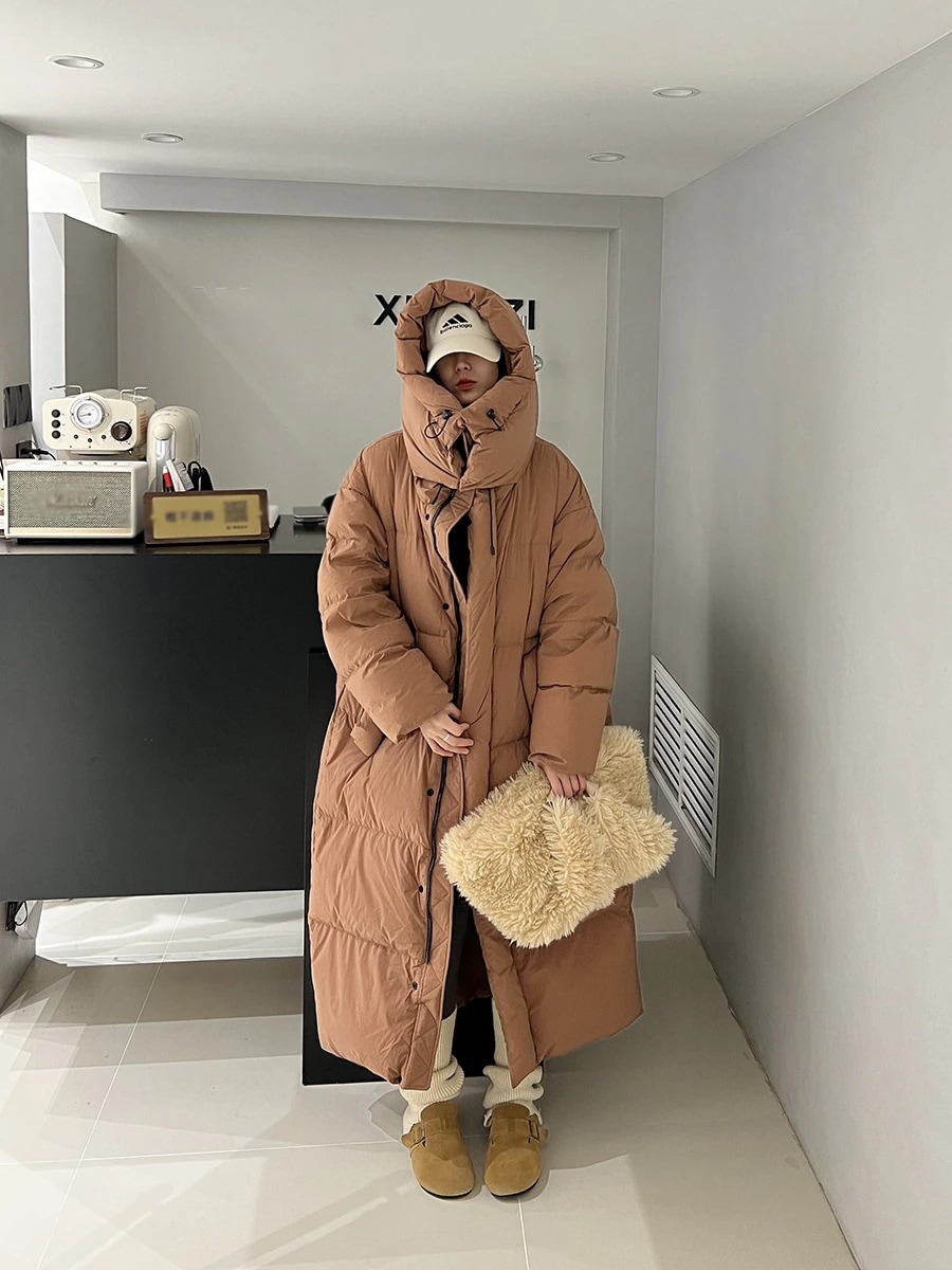 アウターダウンジャケットコート前開き 大きいサイズ アウター ファー ポケ レディース 取り外し可能 冬 中綿ジャケット 韓国 ファー付き ダウンコート ダウンジャケット ファッション ミドル丈