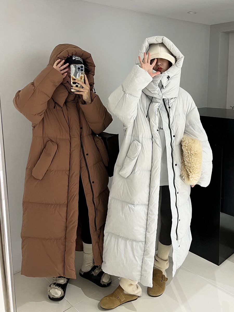 アウターダウンジャケットコート前開き 大きいサイズ アウター ファー ポケ レディース 取り外し可能 冬 中綿ジャケット 韓国 ファー付き ダウンコート ダウンジャケット ファッション ミドル丈