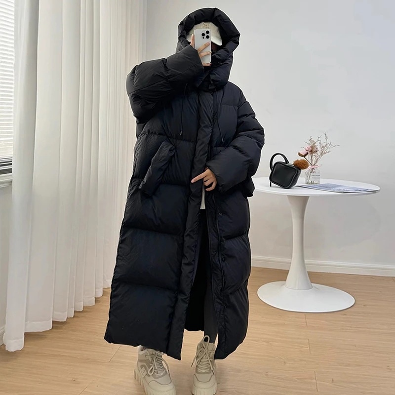 アウターダウンジャケットコート前開き 大きいサイズ アウター ファー ポケ レディース 取り外し可能 冬 中綿ジャケット 韓国 ファー付き ダウンコート ダウンジャケット ファッション ミドル丈