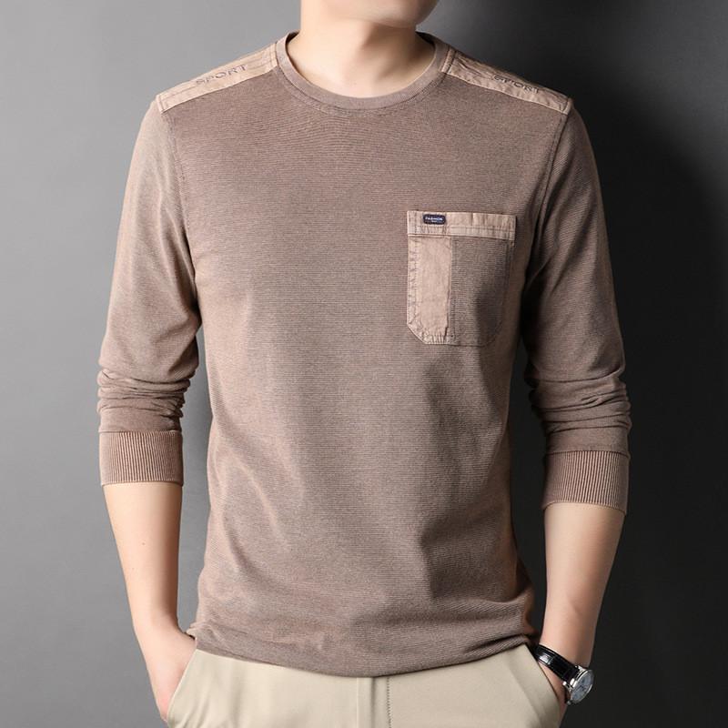 tシャツ メンズ 長袖 春秋 ロンT カットソー 無地 Tシャツ シンプル カジュアル インナー トップス 父の日 かっこいい メンズファッション