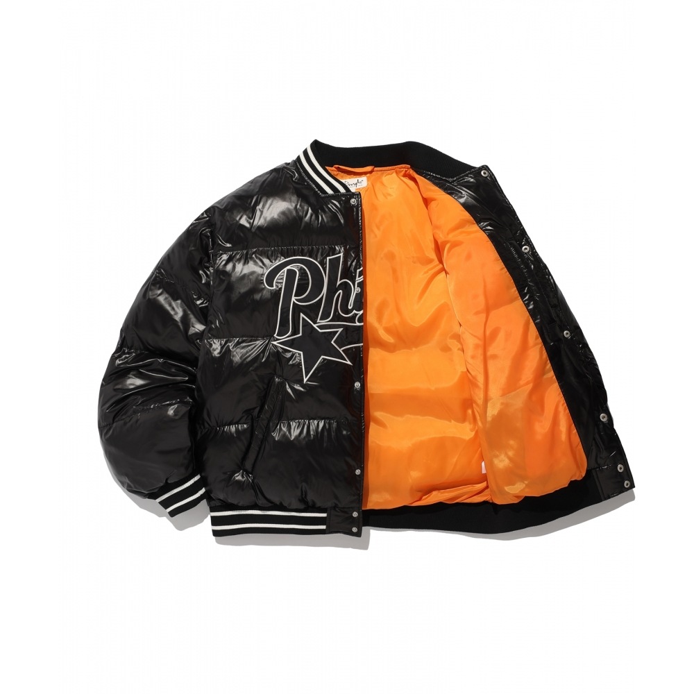 体育科 PHYPS スターテール ショート パファー ブラック 体育科 PHYPS スターテール ショート パファー ブラック