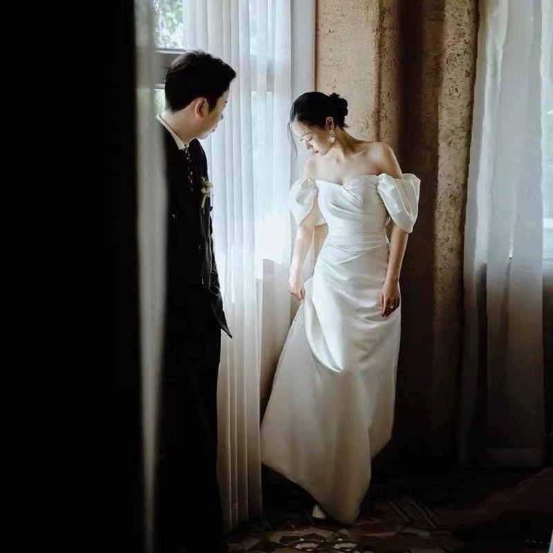 ウェディングドレス 白 結婚式 花嫁 サイズオーダーメイド可能 成人式 お呼ばれ ウェディング 演奏会 二次会 パーティードレス 前撮り ワンピース ロングドレス 262 ウェディングドレス 白 結婚式 花嫁 サイズオーダーメイド可能 成人式 お呼ばれ ウェディング 演奏会 二次会 パーティードレス 前撮り ワンピース ロングドレス 262