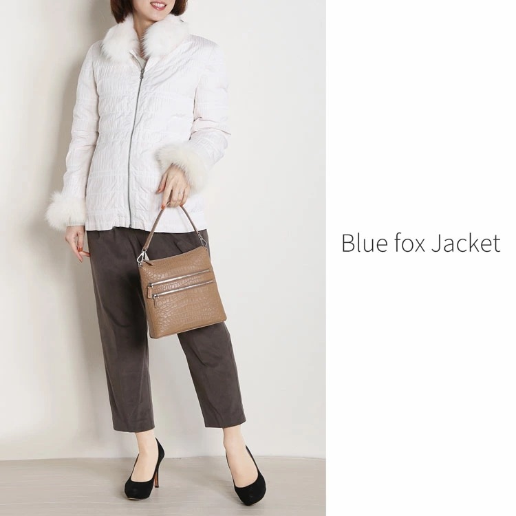 ブルーフォックス ファー リバーシブル ジャケット ギフト (No.3044r)