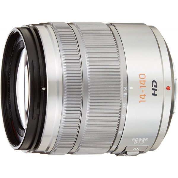【中古】パナソニック Panasonic 標準ズームレンズ マイクロフォーサーズ用 ルミックス G VARIO 14-140mm/F3.5-5.6 ASPH./POWER O.I.S. シルバー H