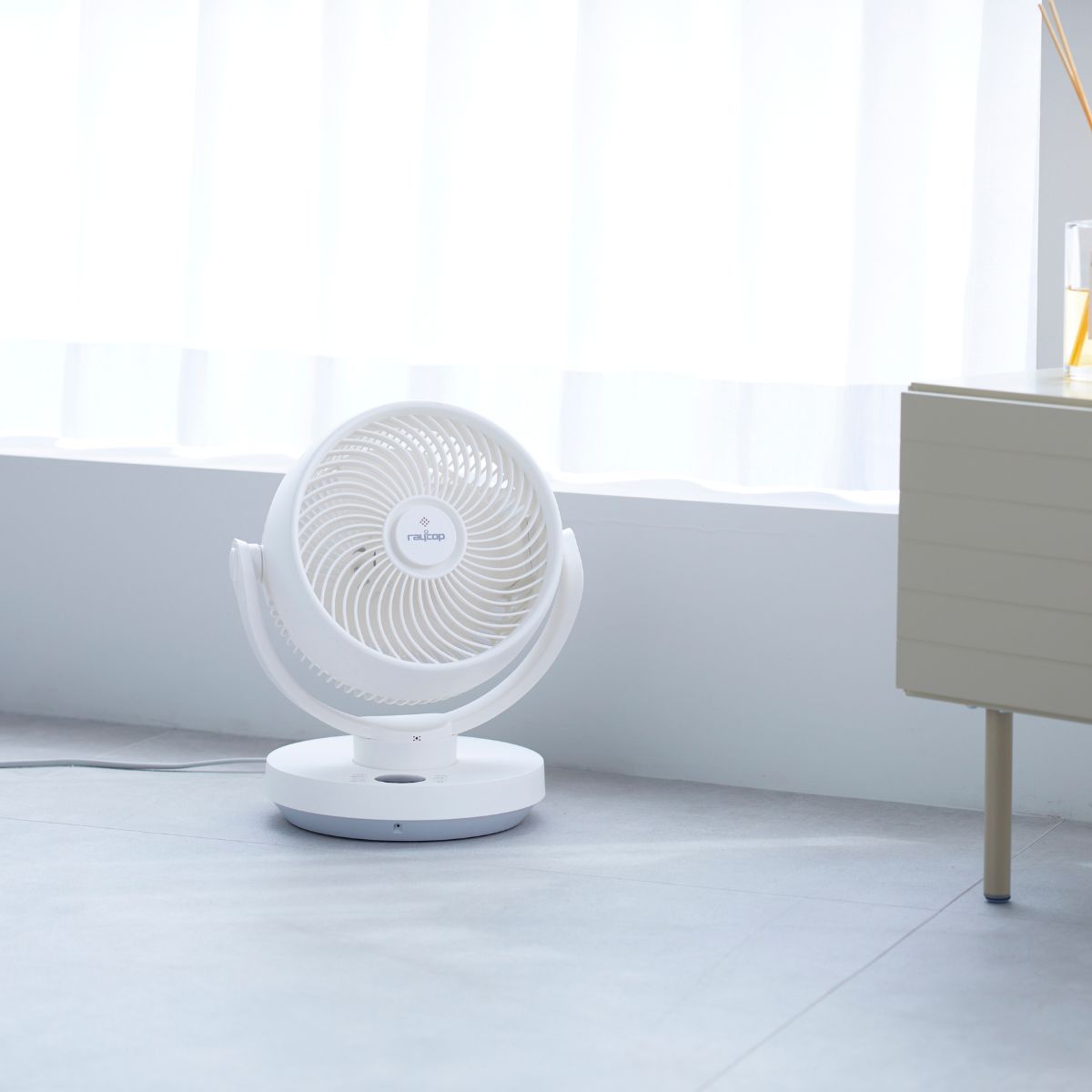 サーキュレーター 扇風機 静音 15畳 省エネ リモコン タイマー付き 上下左右首振り 小型 コンパクト 空気循環 モダンデザイン RCL-100JPWH サーキュレーター 扇風機 静音 15畳 省エネ リモコン タイマー付き 上下左右首振り 小型 コンパクト 空気循環 モダンデザイン RCL-100JPWH