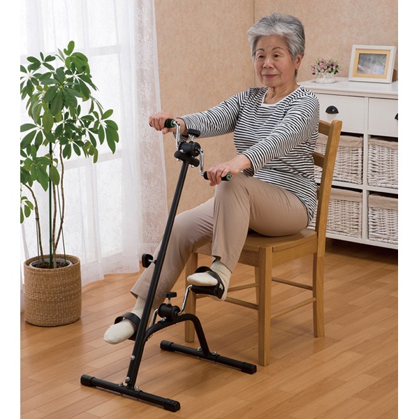 座って簡単 ペダル運動器 [Be-80098] マリン商事 ダイエット器具 シェイプアップグッズ ペダル運動