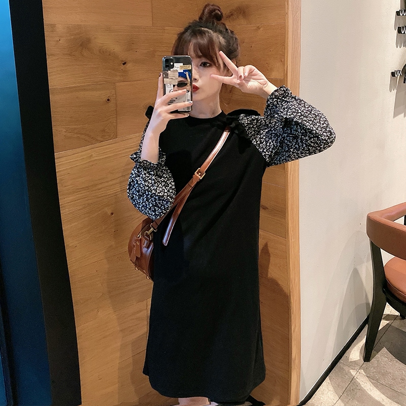 ワンピース ミニ丈 袖あり パフスリーブ クルーネック 襟なし デザイン 美ライン フリル ドッキング 伸縮性 ニット かわいい 大人可愛い きれいめ シンプル カジュアル 大人 上品 おしゃれ ワンピース ミニ丈 袖あり パフスリーブ クルーネック 襟なし デザイン 美ライン フリル ドッキング 伸縮性 ニット かわいい 大人可愛い きれいめ シンプル カジュアル 大人 上品 おしゃれ