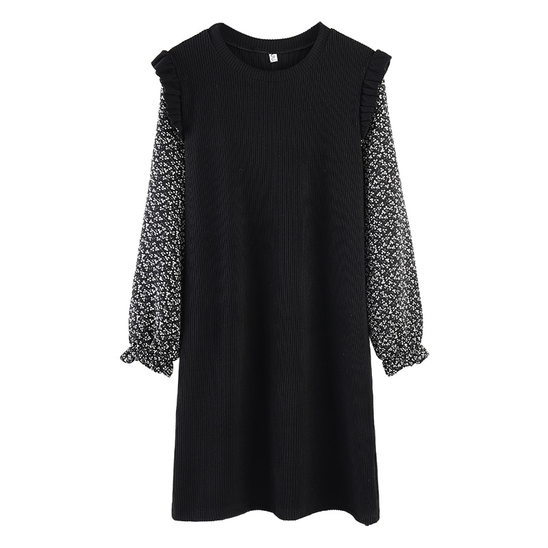 ワンピース ミニ丈 袖あり パフスリーブ クルーネック 襟なし デザイン 美ライン フリル ドッキング 伸縮性 ニット かわいい 大人可愛い きれいめ シンプル カジュアル 大人 上品 おしゃれ ワンピース ミニ丈 袖あり パフスリーブ クルーネック 襟なし デザイン 美ライン フリル ドッキング 伸縮性 ニット かわいい 大人可愛い きれいめ シンプル カジュアル 大人 上品 おしゃれ