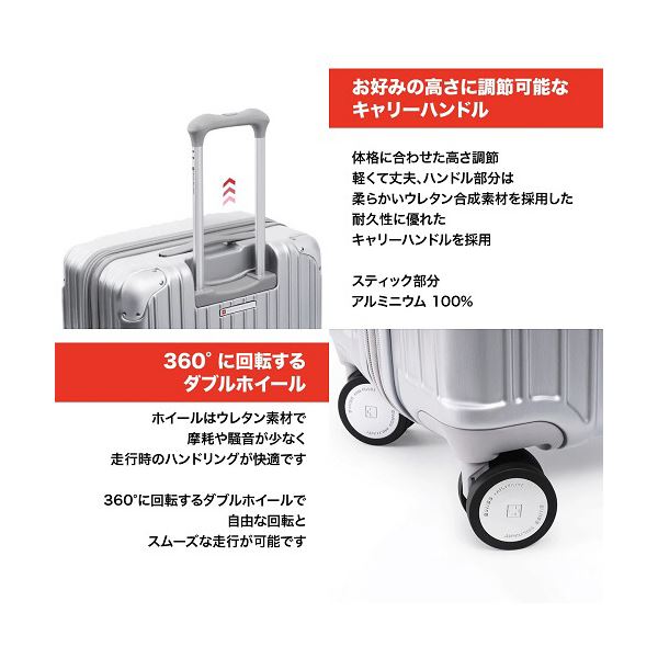 エム/エス/シーSWISS MILITARY CYGNUS（シグナス） 98L メタルシルバー SM-A828 1台