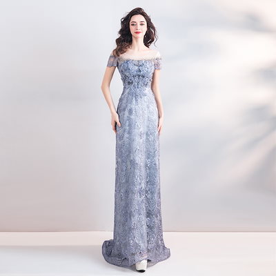 爆買い安い パーティードレス イブニングドレス 結婚 : レディース服 新品大得価