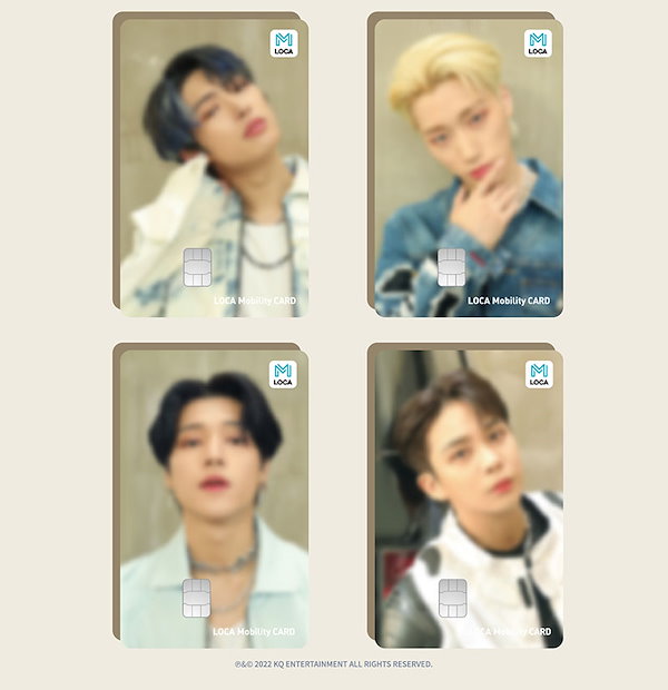 Qoo10] KQエンターテインメント 【メンバー選択】 ATEEZ 交通カード