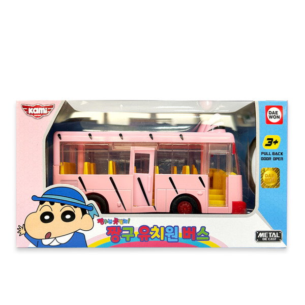 Qoo10] クレヨンしんちゃん 幼稚園バス ミニカー