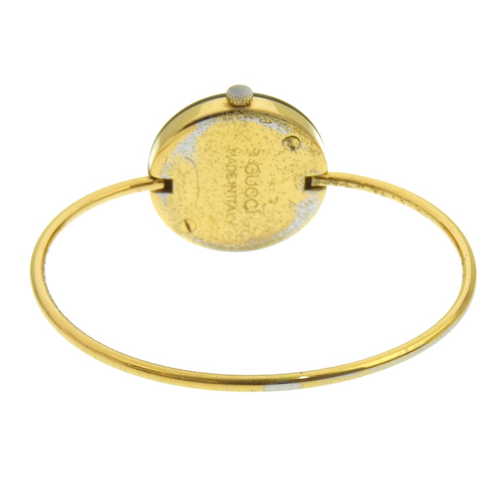 チェンジベゼル 腕時計 金メッキ クオーツ アナログ表示 レディース 白文字盤 中古品 チェンジベゼル 腕時計 金メッキ クオーツ アナログ表示 レディース 白文字盤 中古品