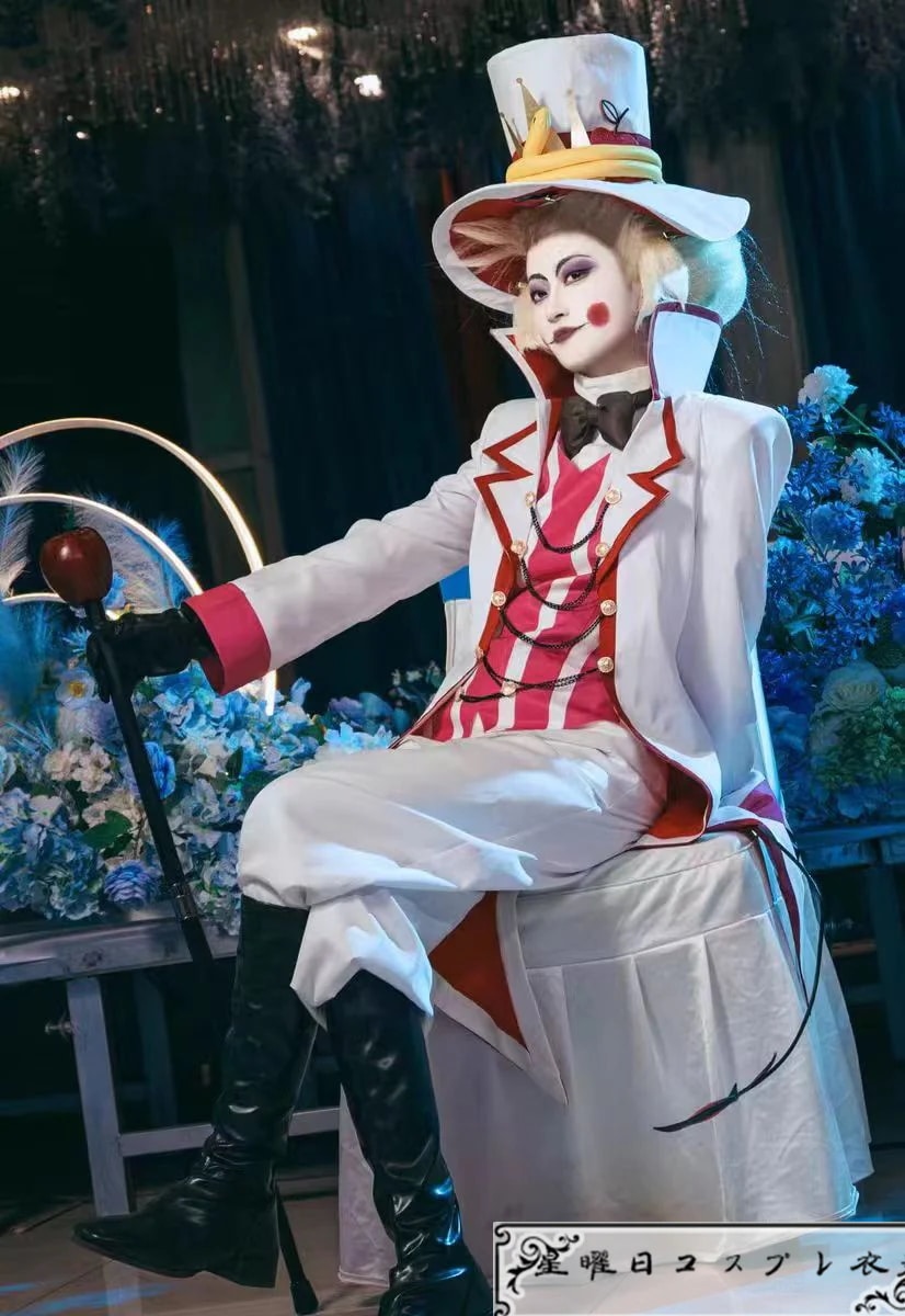 ハズビンホテル ルシファー Lucifer Morningstar コスプレ衣装 コスチューム ハロウィン 仮装 変装 ハズビンホテル ルシファー Lucifer Morningstar コスプレ衣装 コスチューム ハロウィン 仮装 変装