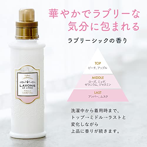 【ケース販売】 ラボン 柔軟剤 特大 ラブリーシックの香り 詰め替え 3倍サイズ 1440ml*8個