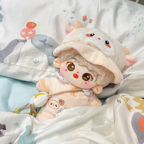 Bright Win ぬいぐるみ 洋服 レトロスーツ  ぬい服 GMM 15cm : Bright Win ぬいぐるみセット SIDE BY SIDE GMMTV