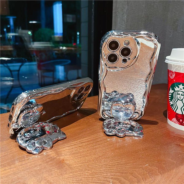 Qoo10] サンリオ キラキラ 鏡付 キティちゃん iphon