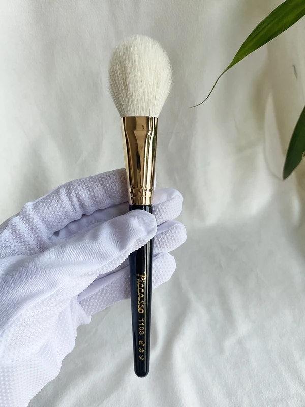 ピカソビューティメイク用ブラシ,103 106 224 217 207 239,高品質,ヤギの毛,ゴールド,化粧品,フェイス,アイシャドウ,スイープ