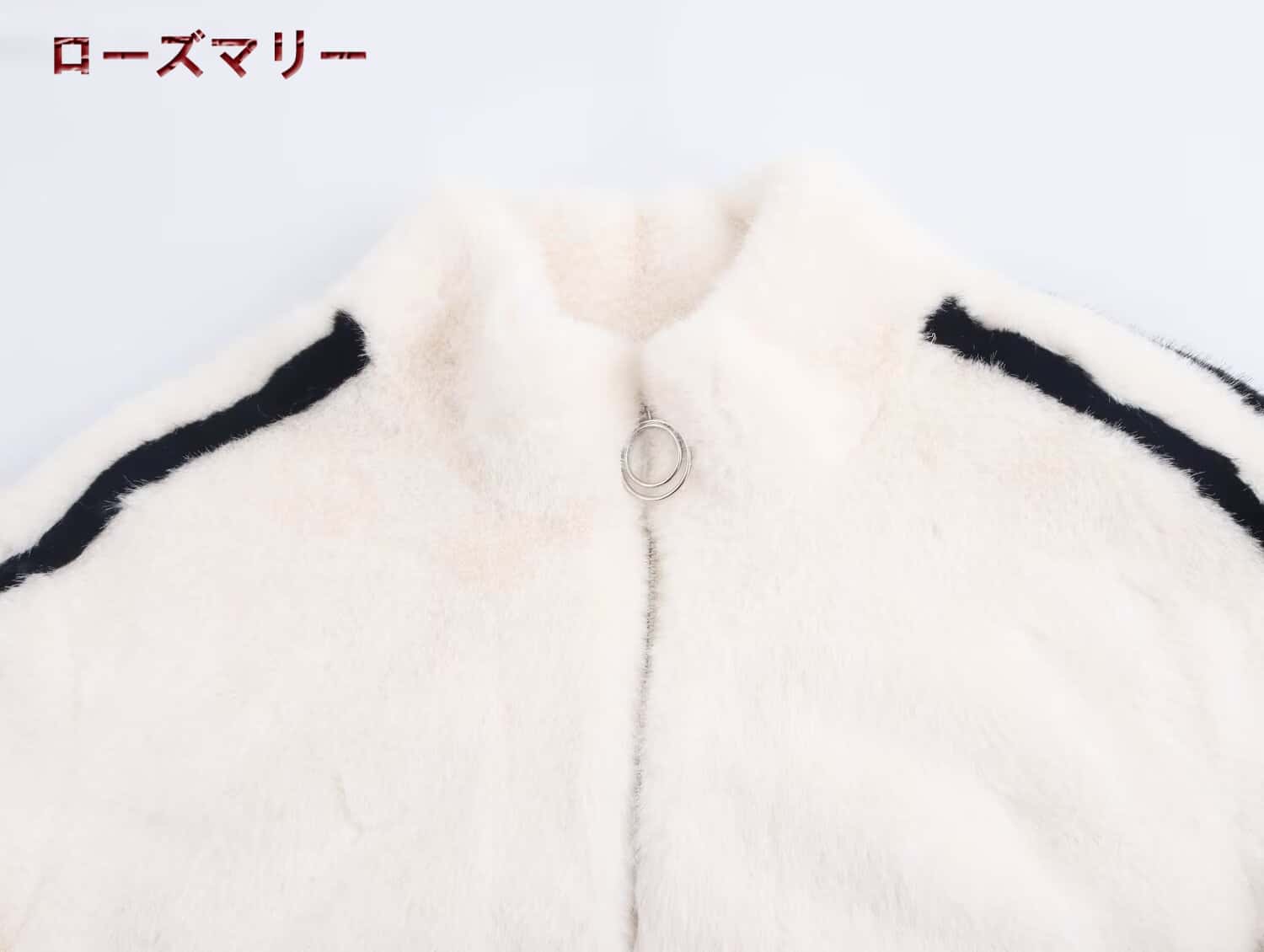 欧米風2024.10.11 秋冬 新作 シンプルなストライプの詰襟の毛皮の一体 のコート フェックファー 2410042 欧米風2024.10.11 秋冬 新作 シンプルなストライプの詰襟の毛皮の一体 のコート フェックファー 2410042