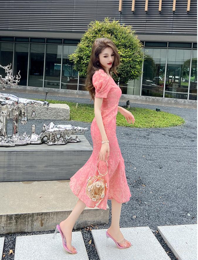 タイトワンピース ピンク Vネック マーメイドワンピース ドレス 無地 韓国風ワンピース パーティードレス ロング丈 きれいめ おしゃれ セクシー 結婚式 二次会 お呼ばれ 謝恩会 お嬢様 お出かけ タイトワンピース ピンク Vネック マーメイドワンピース ドレス 無地 韓国風ワンピース パーティードレス ロング丈 きれいめ おしゃれ セクシー 結婚式 二次会 お呼ばれ 謝恩会 お嬢様 お出かけ