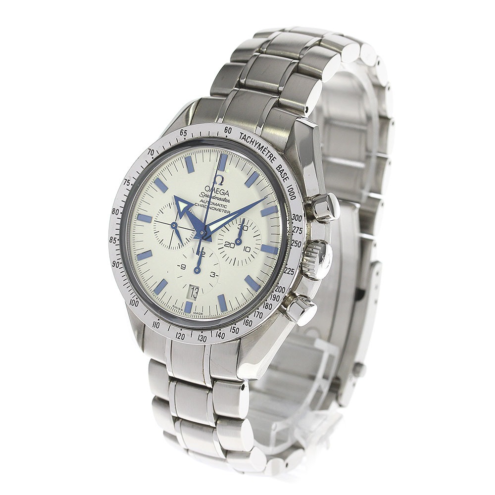 オメガ OMEGA 3551.20 スピードマスター ブロードアロー クロノグラフ 自動巻き メンズ 良品 保証書付き_813562【中古】