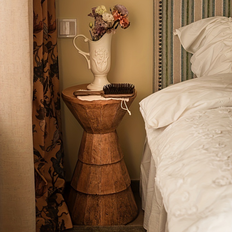 サイドテーブル ナチュラル 机 モダン ベッドサイドテーブル ソファテーブル 天然素材調 シンプル おしゃれ リビングルーム 寝室