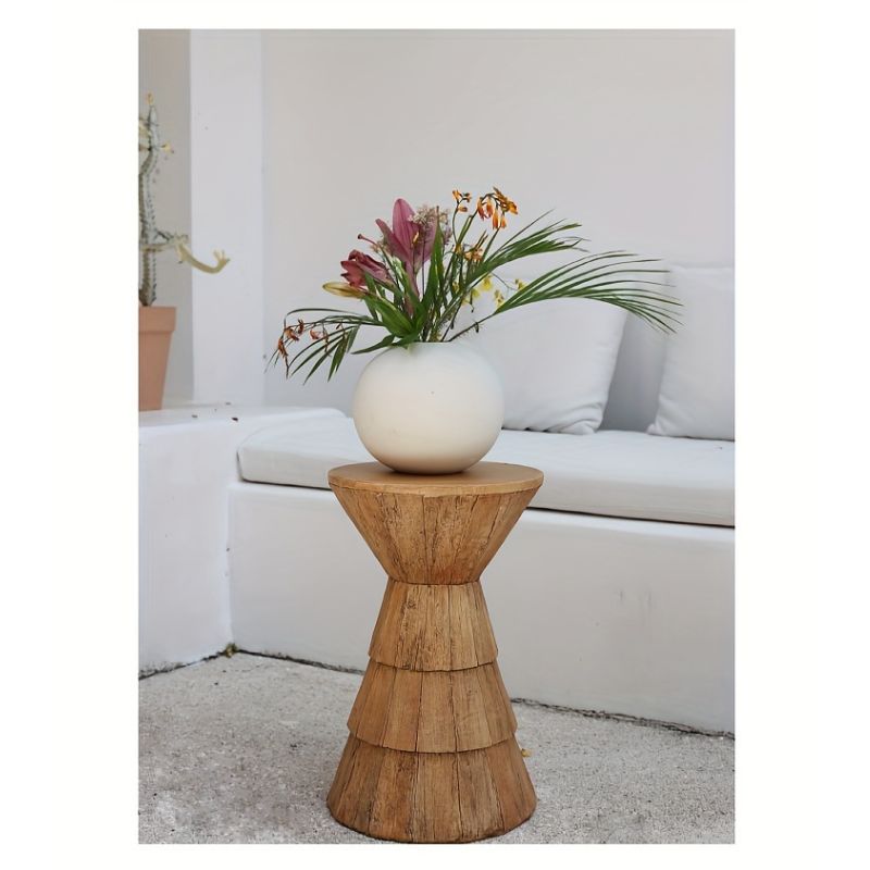 サイドテーブル ナチュラル 机 モダン ベッドサイドテーブル ソファテーブル 天然素材調 シンプル おしゃれ リビングルーム 寝室