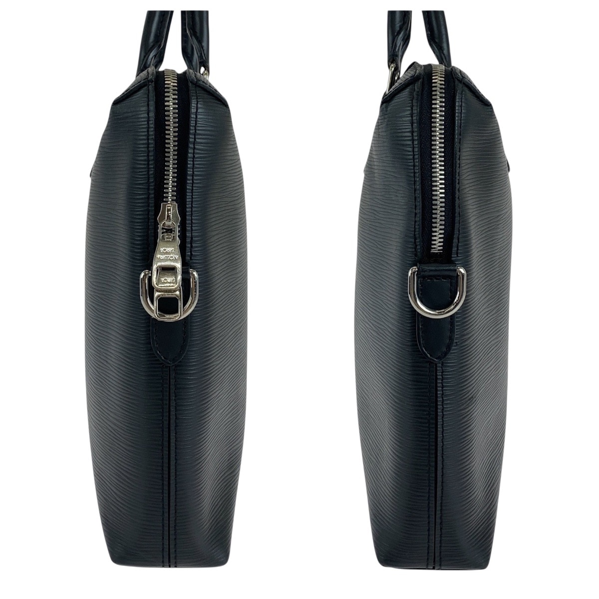 Louis Vuitton美品 エピ ポルト ドキュマン ジュール ブラック 黒