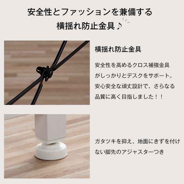 【大好評！最安値挑戦!】パソコンデスク シンプル 極簡易デスク ワークデスク 木製 机GG5075 Gray Particle BoardG17